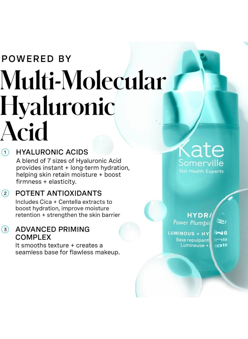 Kate Somerville HydraKate Power Plumping Primer – Hydrating Makeup Primer for Smooth Base - Image 2